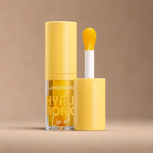 Transparent Hyaluronic Acid Lip Gloss - Honey Infused